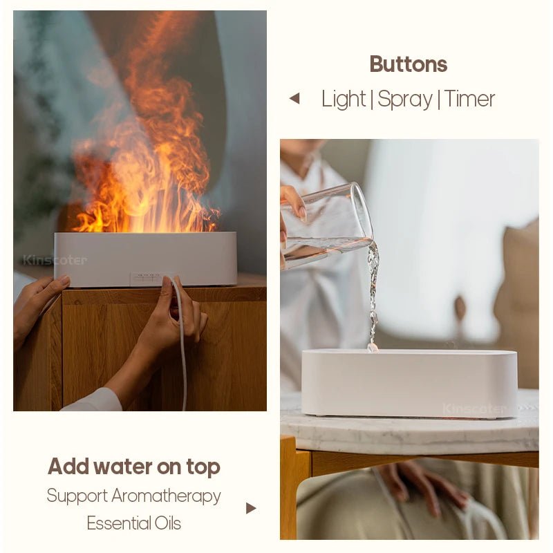 FlameMist Ultrasonic Aroma Diffuser