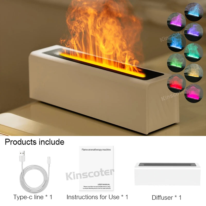 FlameMist Ultrasonic Aroma Diffuser