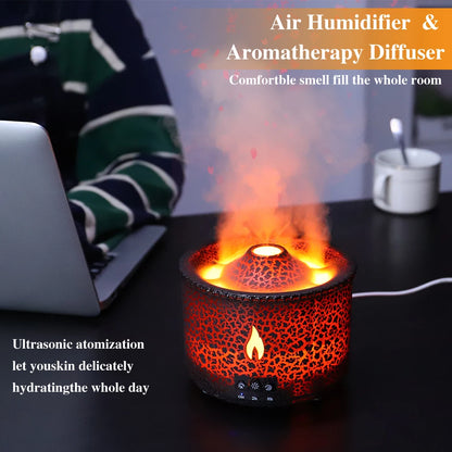 EruptMist Volcano Aroma Humidifier