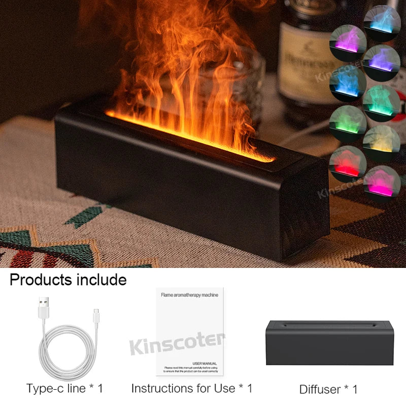 FlameMist Ultrasonic Aroma Diffuser