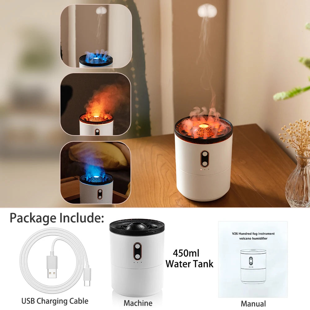 EruptMist Volcano Aroma Humidifier